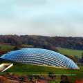 Prefab Glass Dome Steel Frame Church Building Roof